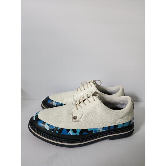 G/Fore Camo Tuxedo Gallivanter Golf Shoes Size 9.5 Snow Twilight G4MF21EF14 - Picture 10 of 13